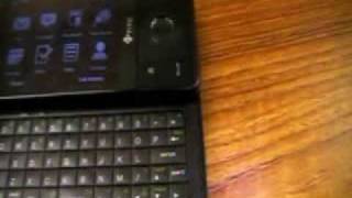 HTC Touch Pro Walk Around And Interface Look