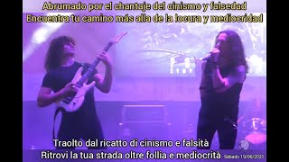 Luca Turilli Rhapsody - Il Cigno Nero (subtitulado italiano - español) lyrics