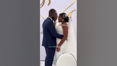 kiss your beloved ||The magical kiss #ghanaweddings #wedding #love #kiss #viral #trending #beautiful