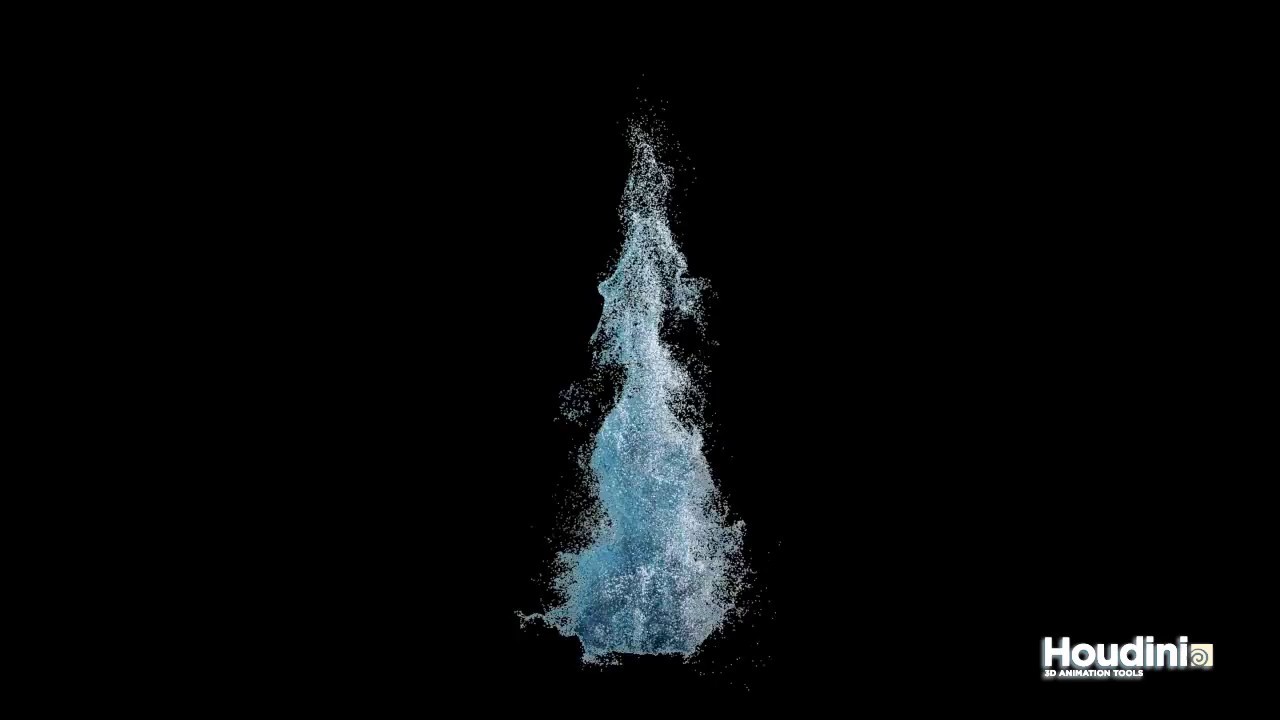 Houdini 16 Particles test - YouTube