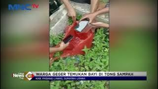 Diduga Dibuang Orang Tuanya, Warga Temukan Bayi Perempuan di Tong Sampah #LintasiNewsPagi 07/08