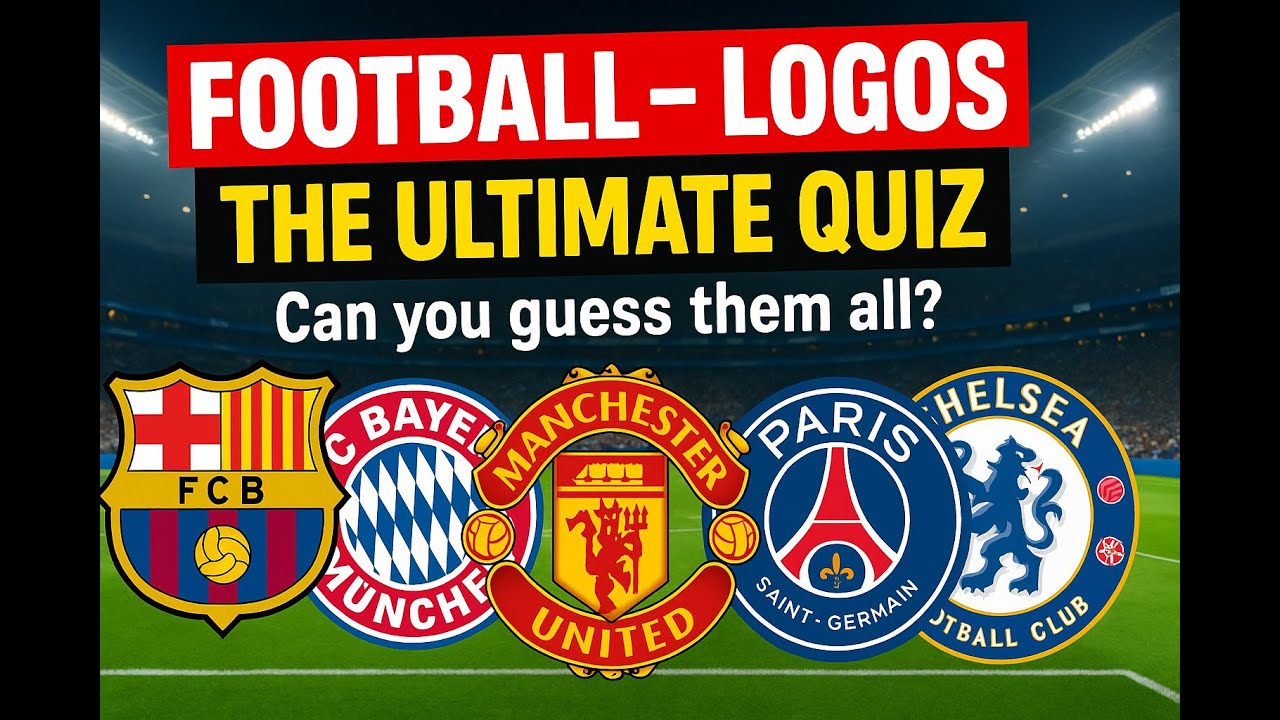 International FOOTBALL-LOGOS - MEGA QUIZ