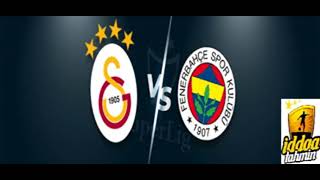 Galatasaray Fenerbahçe İddaa Tahminleri 21 Kasım 2021
