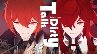 [GenshinImpact-MMD] Diluc of the Parallel World | Talk Dirty-Cody Carson(Cover)