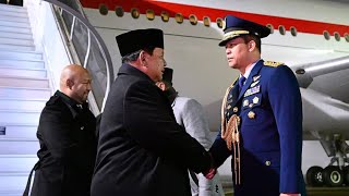 Presiden Prabowo Tiba di Zurich untuk Hadiri World Economic Forum 2026, Swiss, 21 Januari 2026 