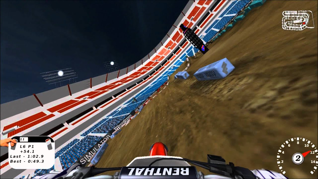 MX Simulator - Houston 2012 Fast lap