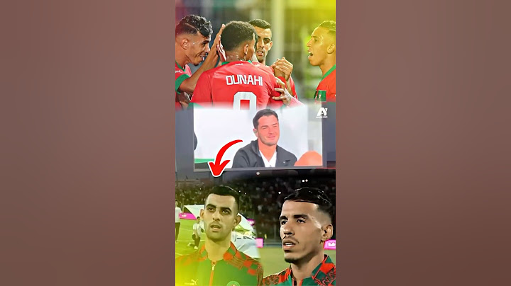 فوز المغرب 🇲🇦 و فرحة ابراهيم دياز 😍 هاالمغاربة عجبهم بلعمري و جمال حركاس ✨🔥♥️