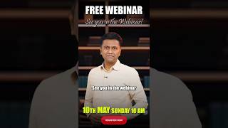How to plan Retirement? Join This Free Webinar on 10 May | Mastering Money with Mahesh