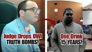 Judge FLEISCHER DESTROYS DWI Defendant With Harsh Reality - 'Next One Is 15-To-Life!'
