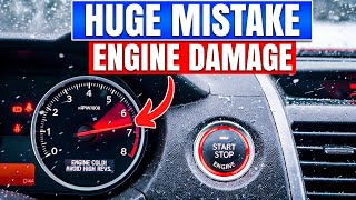 Never Start Your Car Like This in Cold Weather (Ruins Your Engine FAST)