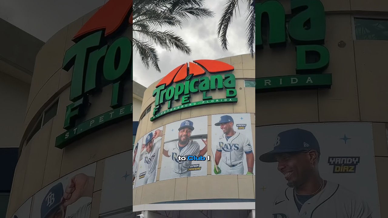 latest club 124 video: tampa bay rays game at tropicana field