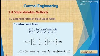 Canonical Forms of State Space Model