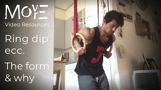 Ring dip eccentric - The form & the why