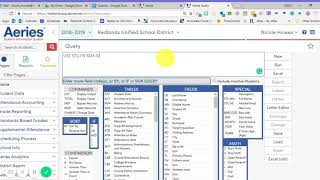 Aeries Query for Elementary Teachers