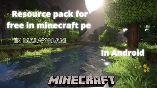 how to add resource pack in minecraft pe | in android  | for free | in Malayalam | SPOOTED. YT || 💥💥 screenshot 4