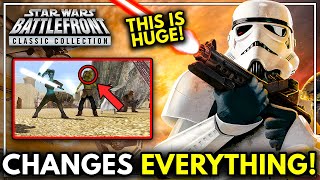 Star Wars Battlefront Classic Collection Is More Important Than You Realize...