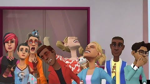 Lizzie, Jessica, Scott and Samir are best friends! #plotagonoffice