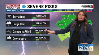 Your First Alert Forecast from Sun. evening, May 10, 2026