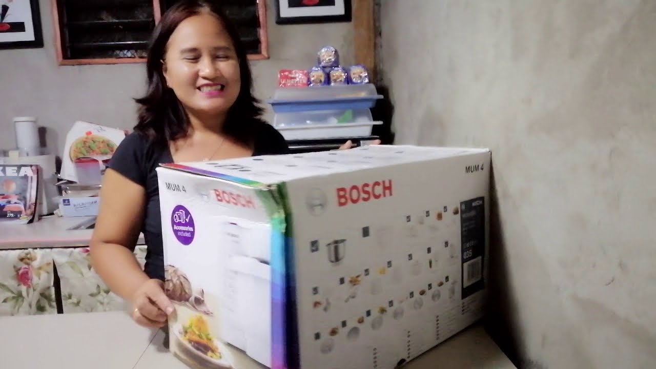 Unboxing BOSCH Kitchen Machine MUM4 MUM4880 - YouTube