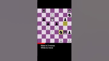 0196. Subscribe for daily chess puzzle! Mate in 2 puzzle