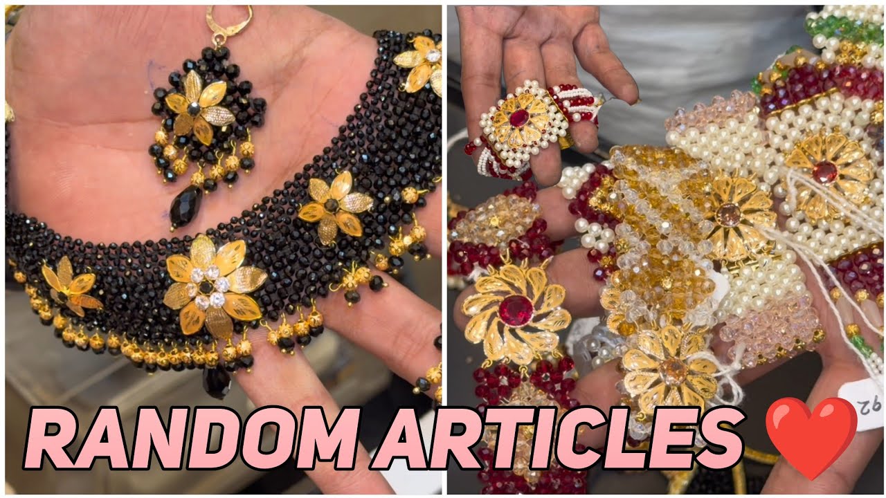 Random Pretty Articles ❤️ || A.K Fine Jewellers || 68/68