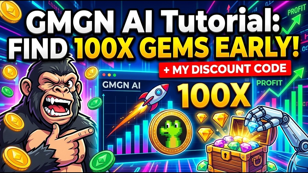 GMGN AI Tutorial: Find 100x Gems Early+ My Discount Code - YouTube