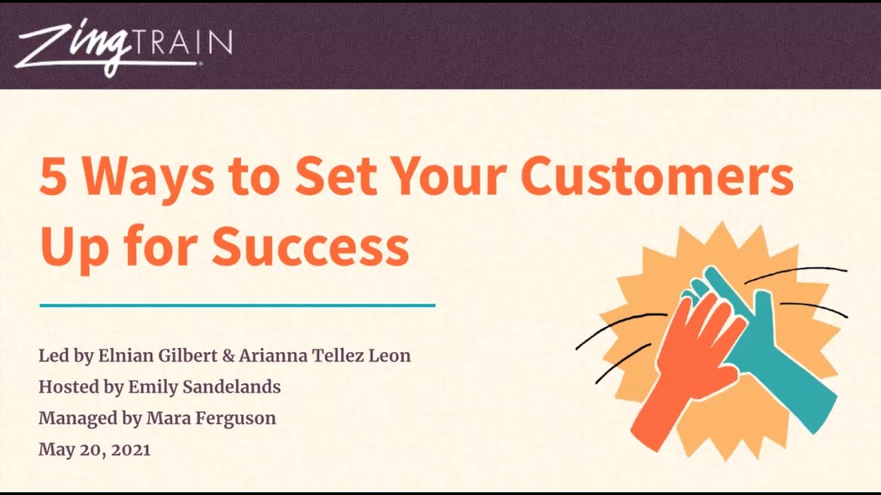 5 Ways to Set Your Customers Up For Success - YouTube