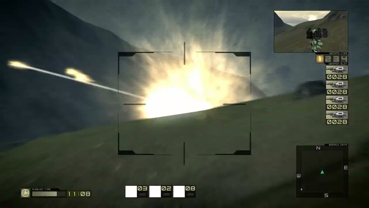 Chromehounds 4v4 War Style Match!!! (Footage 39)