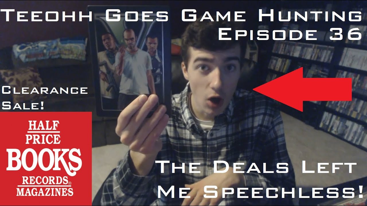 TGGH: Episode 36 - Half Price Books Clearance Sale!