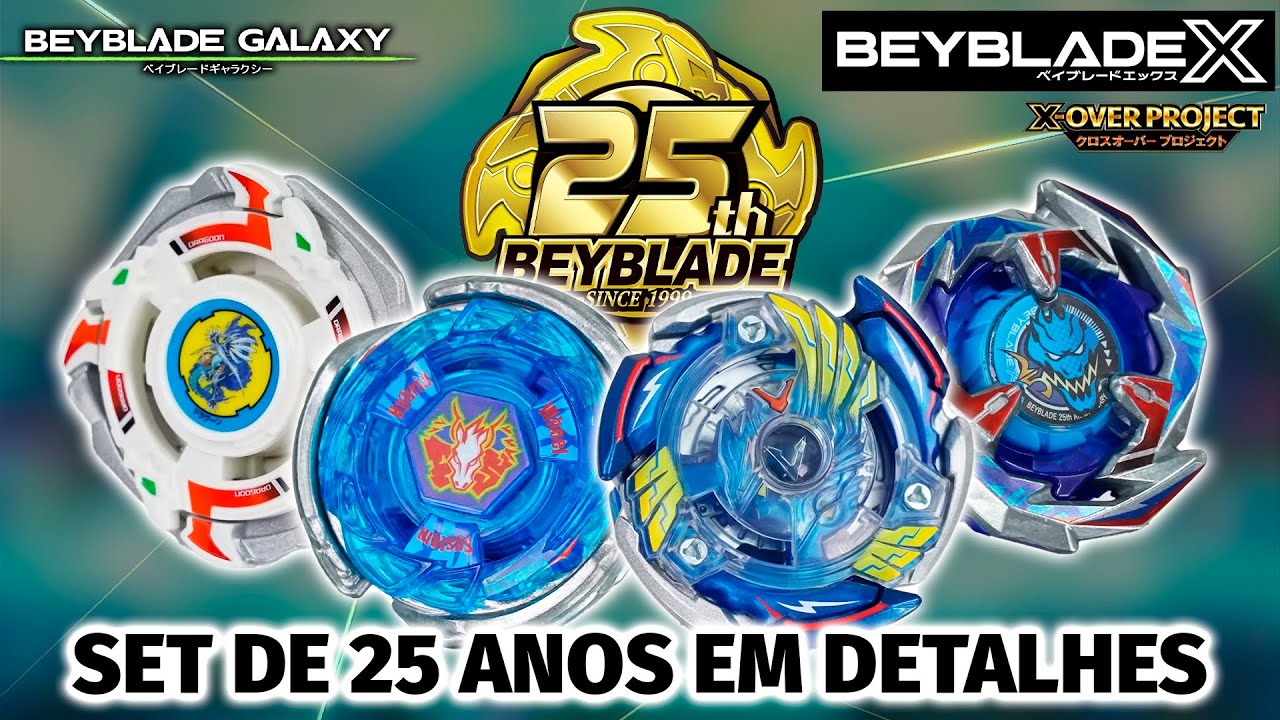 ALL THE DETAILS OF THE 25TH ANNIVERSARY BEYBLADE CELEBRATORY SET