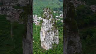 Giant Stone Stele Gun Rod Rock