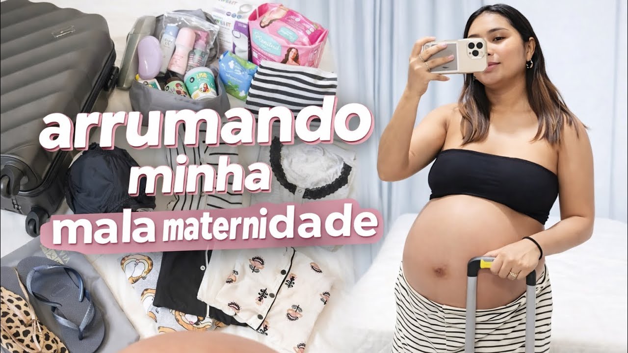 Últimos preparativos: minha mala maternidade