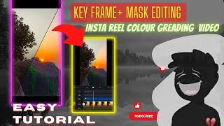 New Insta Colour Greading Video Tutorial • Keyframe+mask video editing @sarcasticboy_ screenshot 5