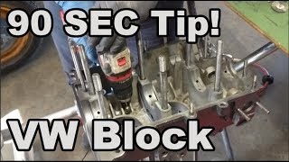 Clic Vw Bugs 90 Sec Tip Beetle Engine Build Internal Cleaning