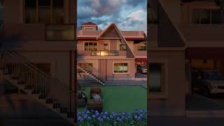 Villa design #housedesign #homedesign #shorts #youtubeshorts