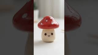Is this the easiest clay tutorial ever 🍄 #clay #craft #shorts