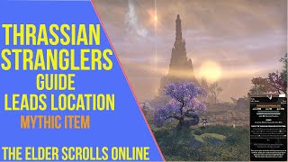 Eso Thrassian Stranglers Guide  Thrassian Stranglers Leads Location