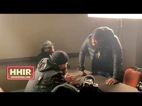 BIGG K VS AHDI BOOM RBE "THE GETBACK" FACE OFF, AHDI BOOM BARKS & GROWLS AT BIGG K BEFORE HE EXITS!