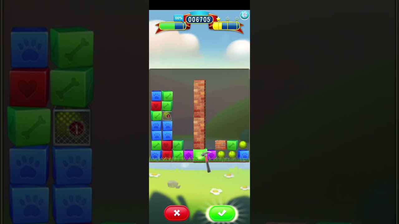 Pet Rescue Saga level 4574 one hammer