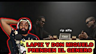 Don Miguelo Ft Lapiz Conciente - La Fama 2021 (VIDEO REACCION) RIP EL ALFA