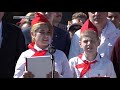 Торжественный приём в пионеры на Красной площади
