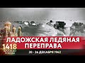 ЛАДОЖСКАЯ ЛЕДЯНАЯ ПЕРЕПРАВА / 1418 ШАГОВ ДО ПОБЕДЫ