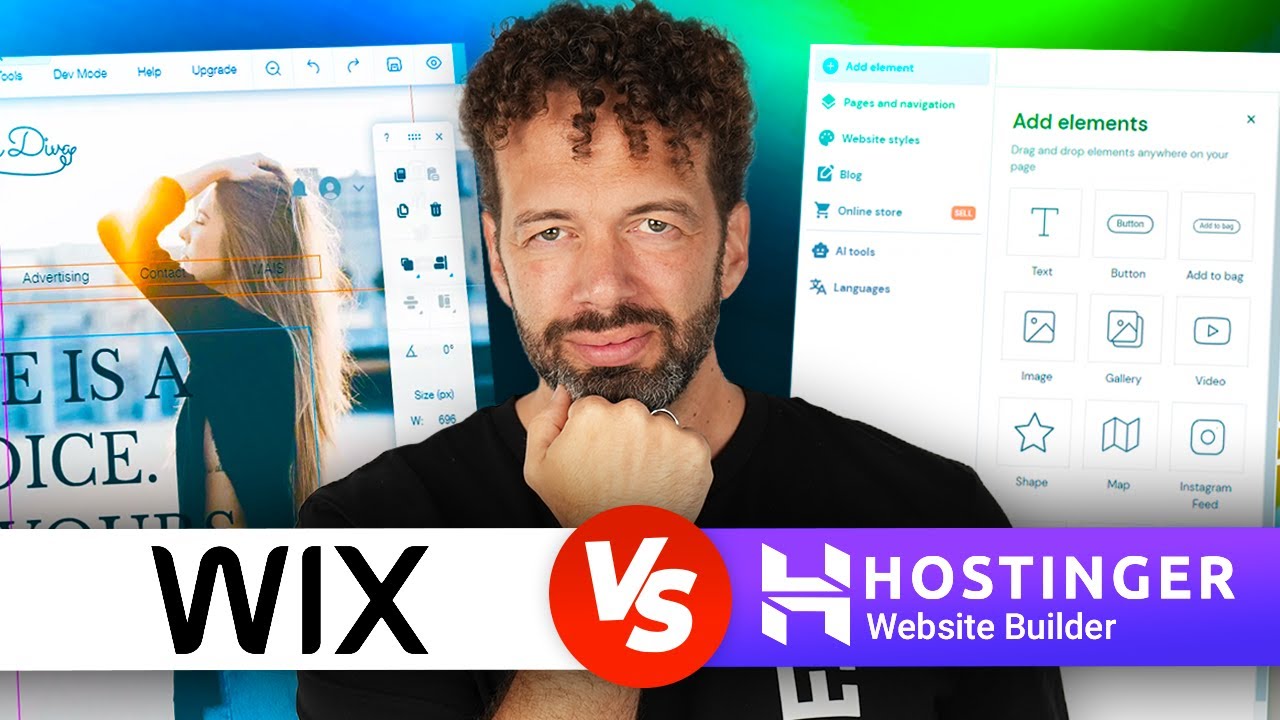 Hostinger vs Wix | Le meilleur créateur de sites web moderne !