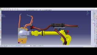DELMIA V5 - Dresspack System Simulation screenshot 3