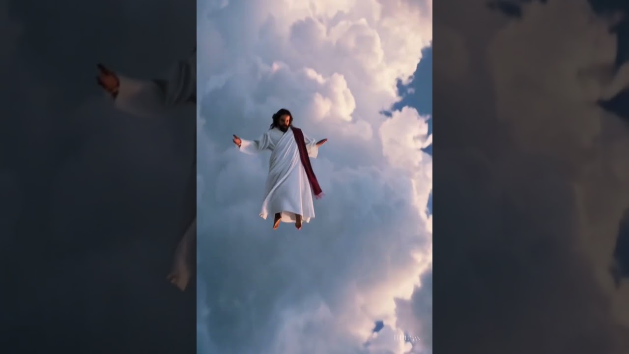 "Jesus descends to Earth." 