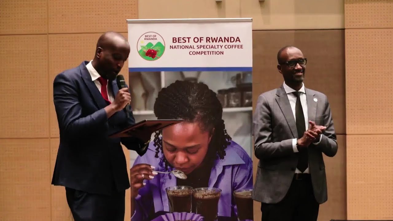 Best of Rwanda 2024 coffee competition award ceremony