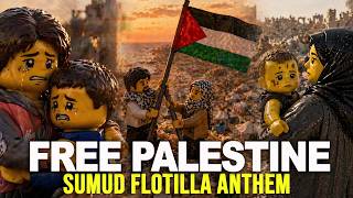 Free Palestine  Global Sumud Flotilla Anthem  Lego Animation  Lagu Viral Gaza
