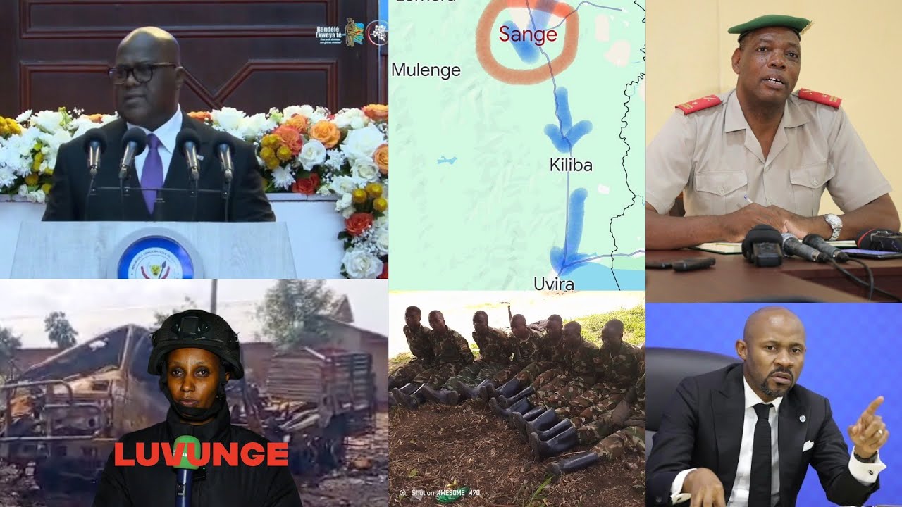 M23 MU MAREMBO YA UVIRA // TSHISEKEDI ATI U RWANDA RWARASHE MURI CONGO BITURUTSE MU BUGARAMA