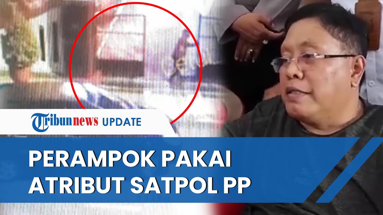 Perampok di Rumah Dinas Wali Kota Blitar Pakai Atribut Satpol PP dan Korpri hingga Mobil Dinas