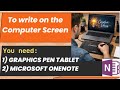 2. Installing OneNote Software and Choice of Graphics Pen Tablet (Digital School - CCSCAT)